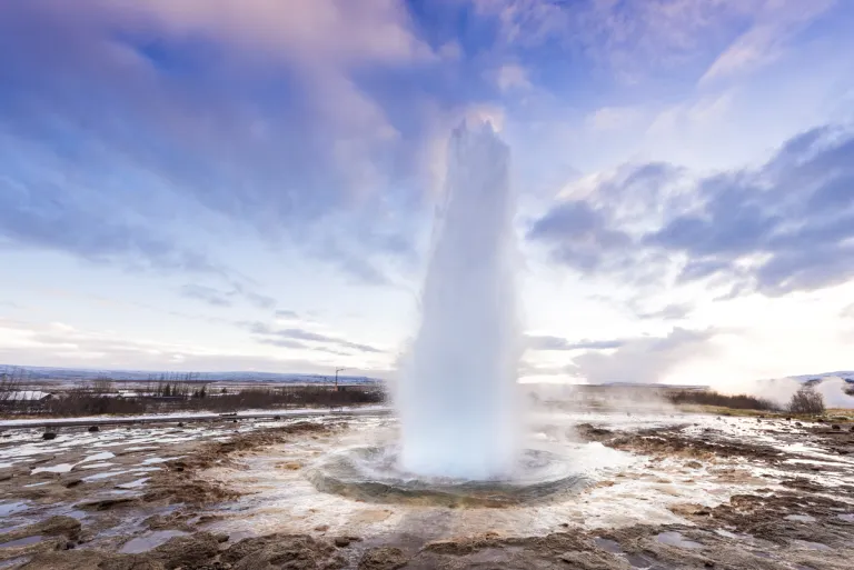 Strokkur Winter