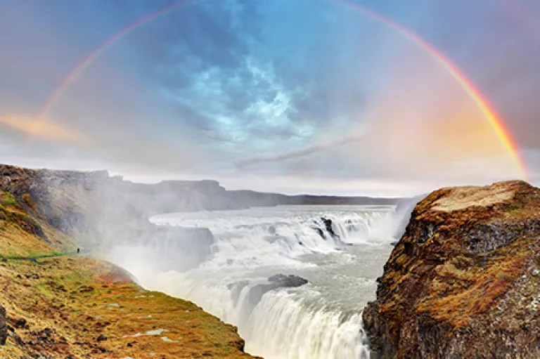 Gullfoss waterfall
