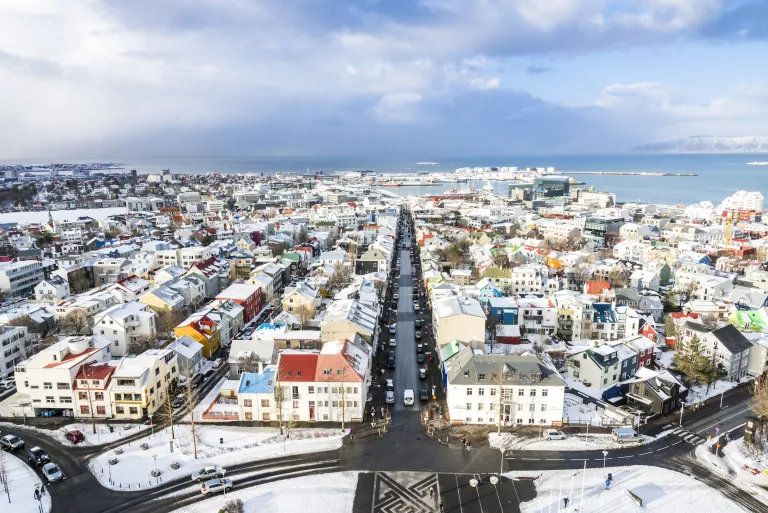 Entrance to the Hallgrímskirkja tower is included in our tour