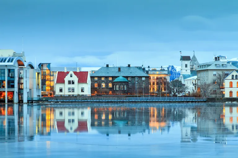 Reykjavík in the winter