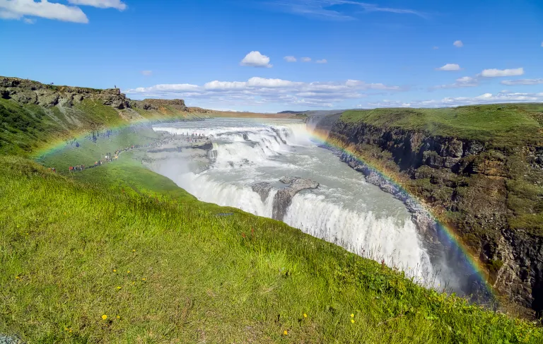 Gullfoss Waterfall