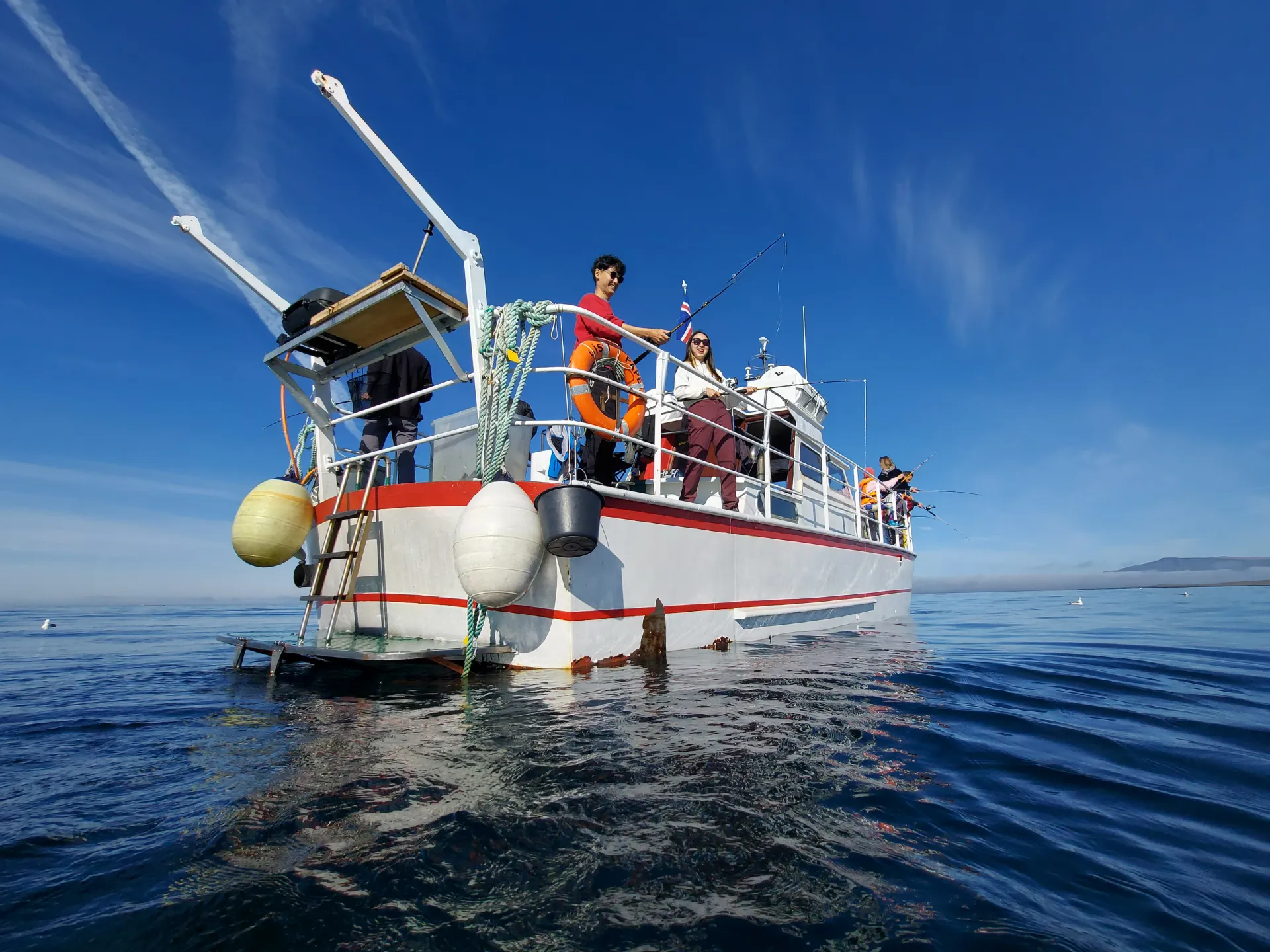 Fishing on our Sea Angling Boat